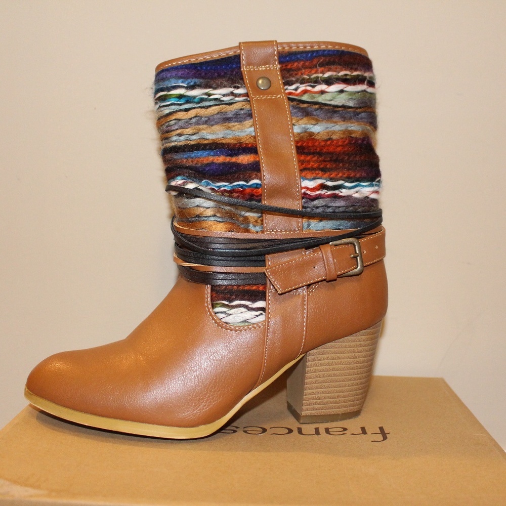 Tan Bootie